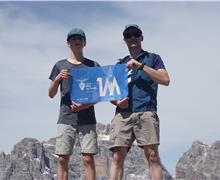 14B Piz Galin 2441 (bandiera 100 cime)